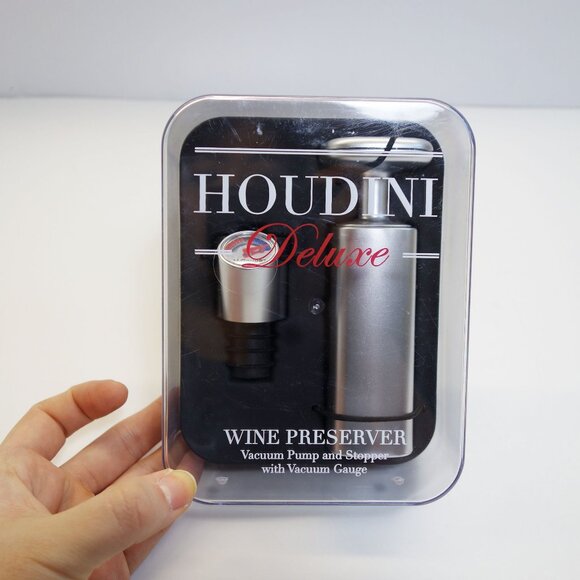 New Houdini Wine Preserver Vacuum Pump - Picture 1 of 5